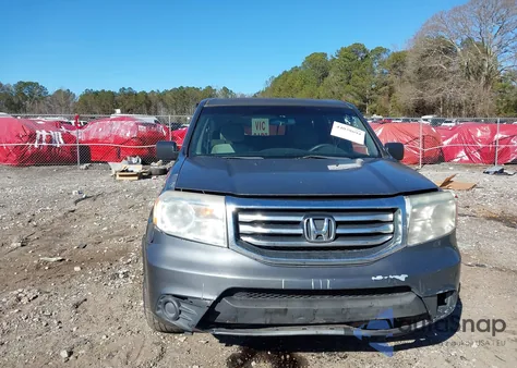 2012 Honda Pilot Lx from USA, damaged, VIN 5FNYF3H20CB003351